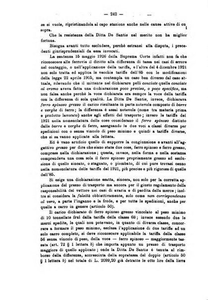 Le ferrovie italiane rivista quindicinale di dottrina, giurisprudenza, legislazione ed amministrazione ferroviaria