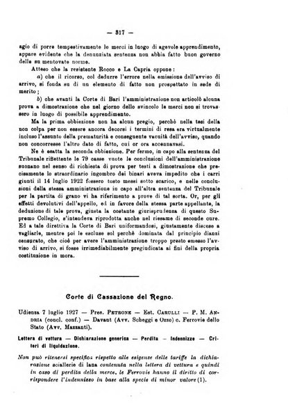 Le ferrovie italiane rivista quindicinale di dottrina, giurisprudenza, legislazione ed amministrazione ferroviaria