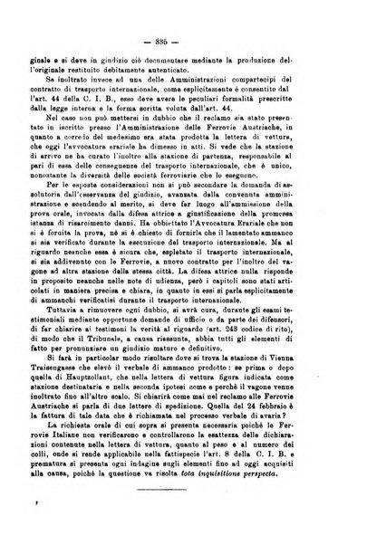 Le ferrovie italiane rivista quindicinale di dottrina, giurisprudenza, legislazione ed amministrazione ferroviaria