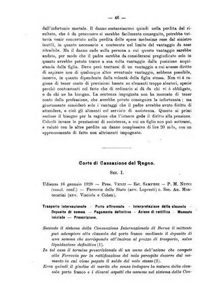 Le ferrovie italiane rivista quindicinale di dottrina, giurisprudenza, legislazione ed amministrazione ferroviaria