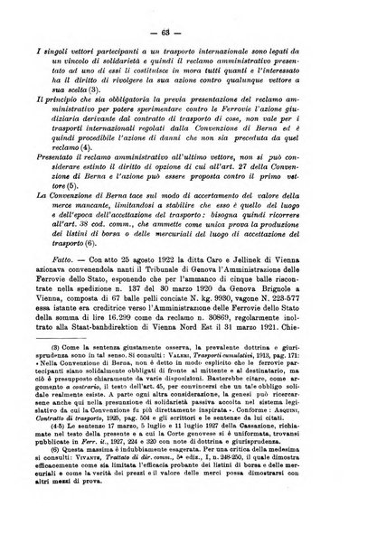 Le ferrovie italiane rivista quindicinale di dottrina, giurisprudenza, legislazione ed amministrazione ferroviaria