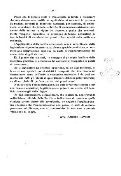 Le ferrovie italiane rivista quindicinale di dottrina, giurisprudenza, legislazione ed amministrazione ferroviaria