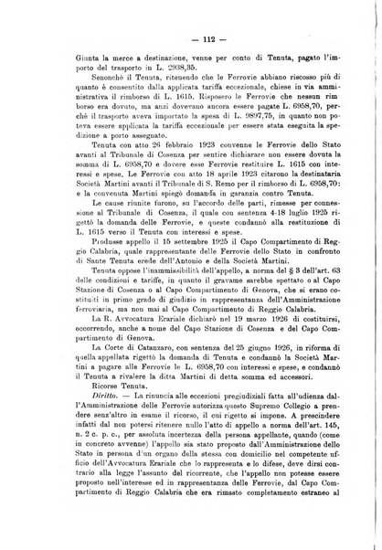 Le ferrovie italiane rivista quindicinale di dottrina, giurisprudenza, legislazione ed amministrazione ferroviaria