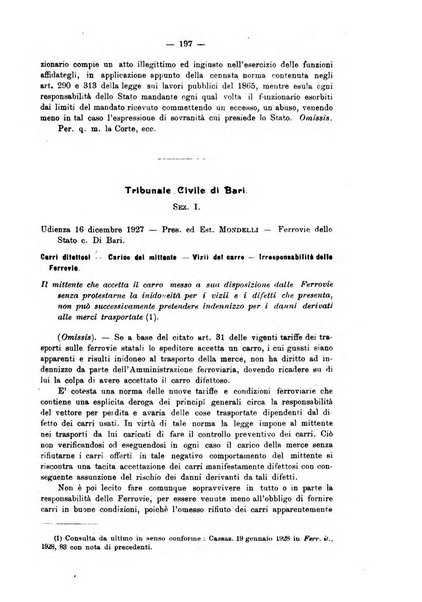 Le ferrovie italiane rivista quindicinale di dottrina, giurisprudenza, legislazione ed amministrazione ferroviaria