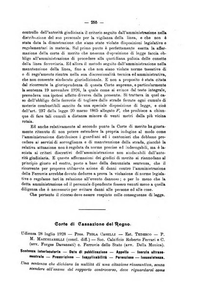 Le ferrovie italiane rivista quindicinale di dottrina, giurisprudenza, legislazione ed amministrazione ferroviaria