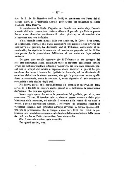 Le ferrovie italiane rivista quindicinale di dottrina, giurisprudenza, legislazione ed amministrazione ferroviaria