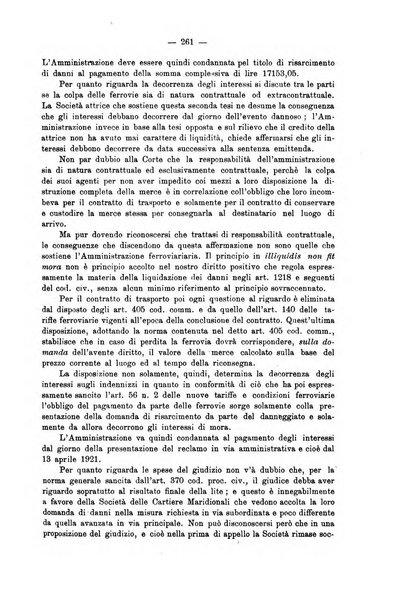 Le ferrovie italiane rivista quindicinale di dottrina, giurisprudenza, legislazione ed amministrazione ferroviaria