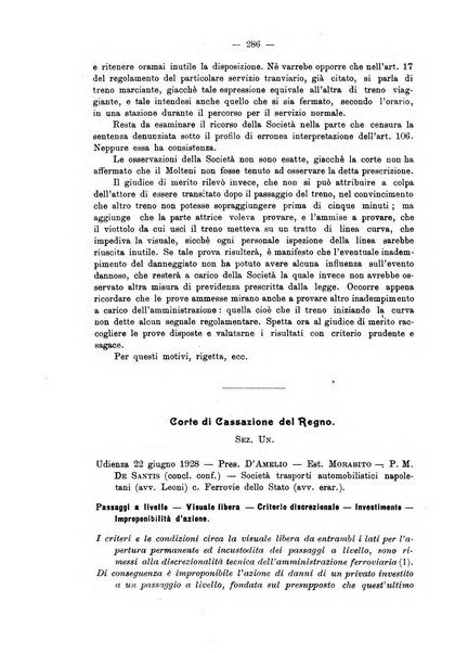 Le ferrovie italiane rivista quindicinale di dottrina, giurisprudenza, legislazione ed amministrazione ferroviaria