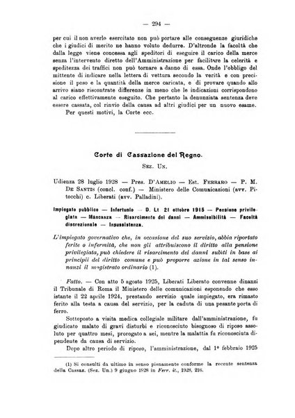 Le ferrovie italiane rivista quindicinale di dottrina, giurisprudenza, legislazione ed amministrazione ferroviaria