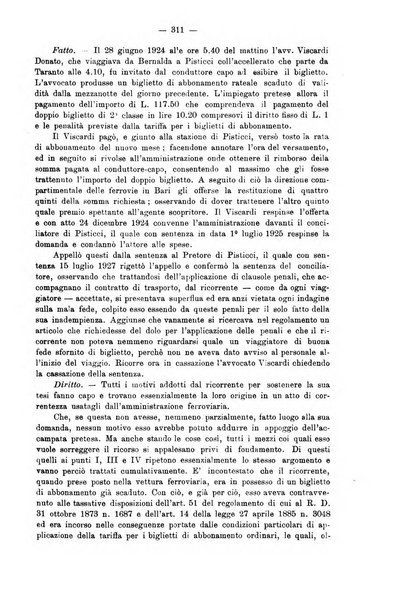 Le ferrovie italiane rivista quindicinale di dottrina, giurisprudenza, legislazione ed amministrazione ferroviaria