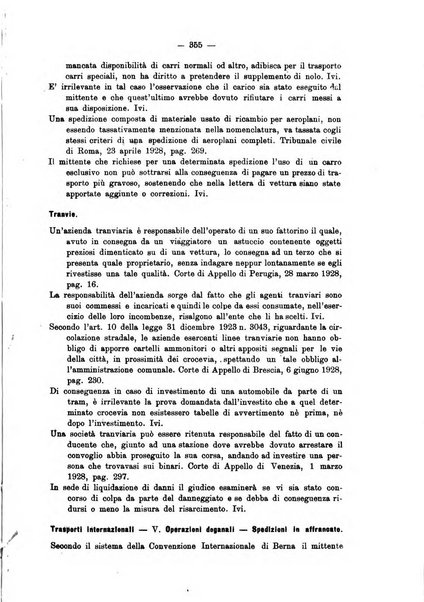 Le ferrovie italiane rivista quindicinale di dottrina, giurisprudenza, legislazione ed amministrazione ferroviaria