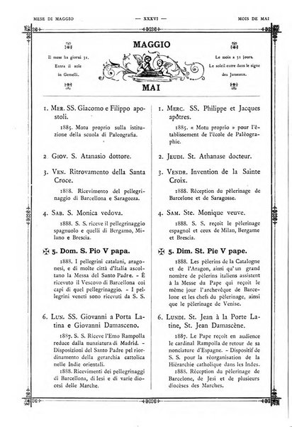 Calendario ecclesiastico