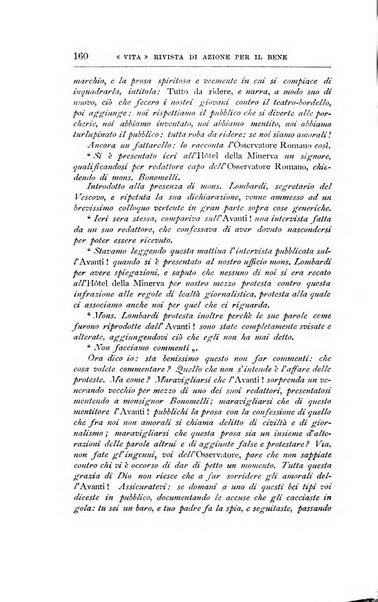 La vita rivista mensile dell'Unione giovanile per la moralità