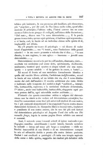 La vita rivista mensile dell'Unione giovanile per la moralità