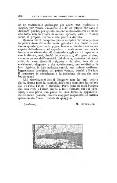 La vita rivista mensile dell'Unione giovanile per la moralità