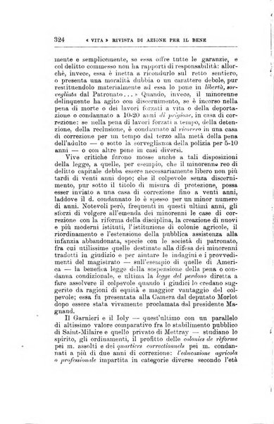 La vita rivista mensile dell'Unione giovanile per la moralità