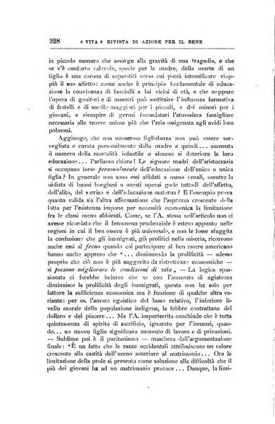 La vita rivista mensile dell'Unione giovanile per la moralità