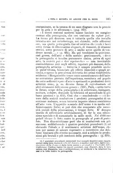 La vita rivista mensile dell'Unione giovanile per la moralità