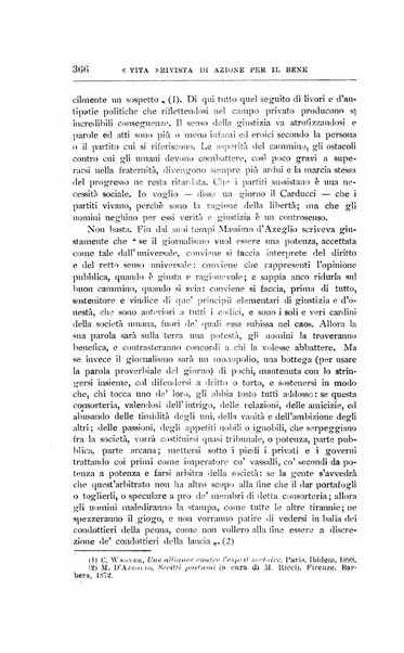 La vita rivista mensile dell'Unione giovanile per la moralità