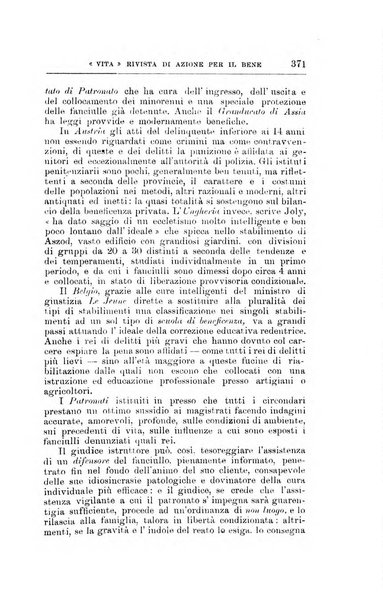 La vita rivista mensile dell'Unione giovanile per la moralità