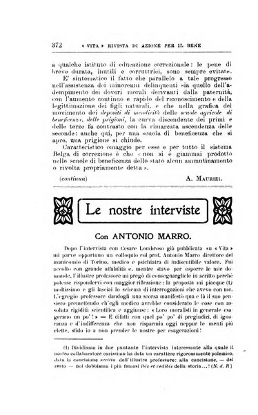 La vita rivista mensile dell'Unione giovanile per la moralità