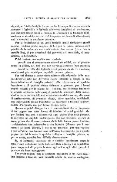 La vita rivista mensile dell'Unione giovanile per la moralità