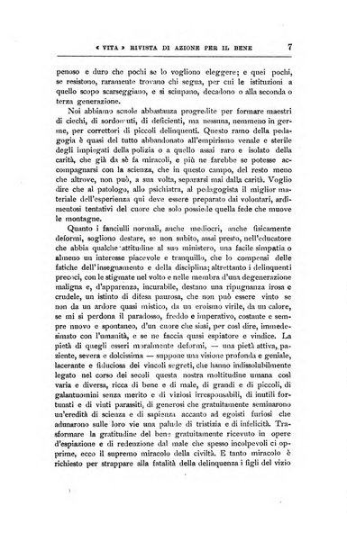 La vita rivista mensile dell'Unione giovanile per la moralità