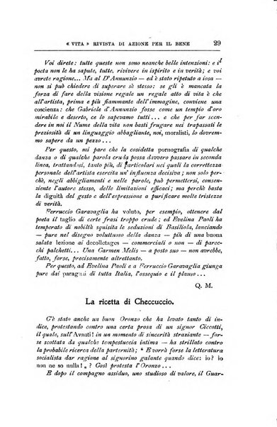 La vita rivista mensile dell'Unione giovanile per la moralità