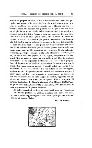 La vita rivista mensile dell'Unione giovanile per la moralità