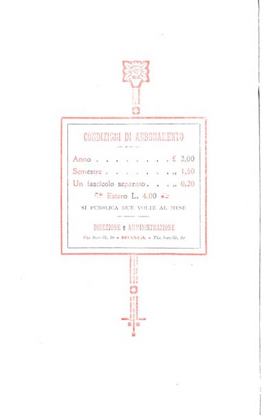 La vita rivista mensile dell'Unione giovanile per la moralità