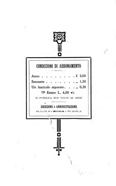 La vita rivista mensile dell'Unione giovanile per la moralità