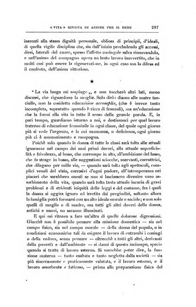 La vita rivista mensile dell'Unione giovanile per la moralità