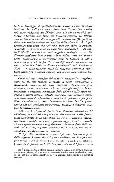 La vita rivista mensile dell'Unione giovanile per la moralità