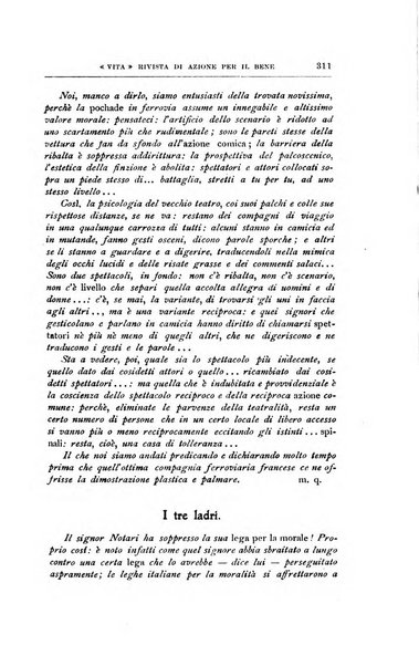 La vita rivista mensile dell'Unione giovanile per la moralità