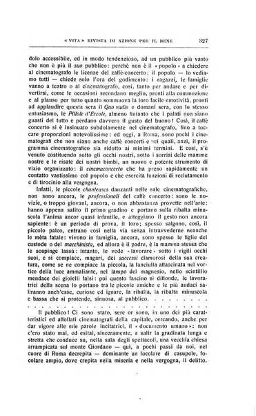 La vita rivista mensile dell'Unione giovanile per la moralità