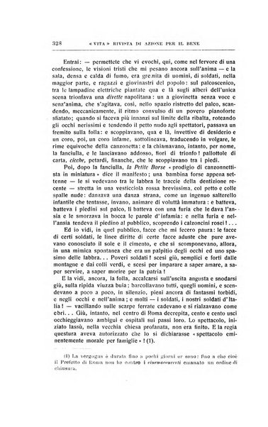 La vita rivista mensile dell'Unione giovanile per la moralità