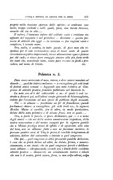 La vita rivista mensile dell'Unione giovanile per la moralità