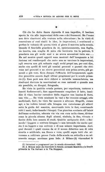 La vita rivista mensile dell'Unione giovanile per la moralità