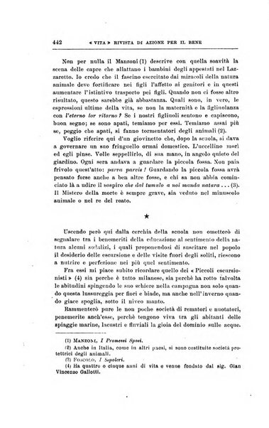 La vita rivista mensile dell'Unione giovanile per la moralità