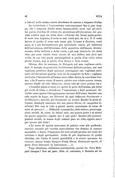 La vita rivista mensile dell'Unione giovanile per la moralità