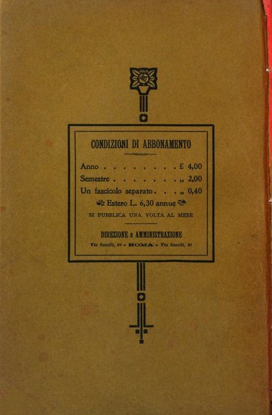 La vita rivista mensile dell'Unione giovanile per la moralità