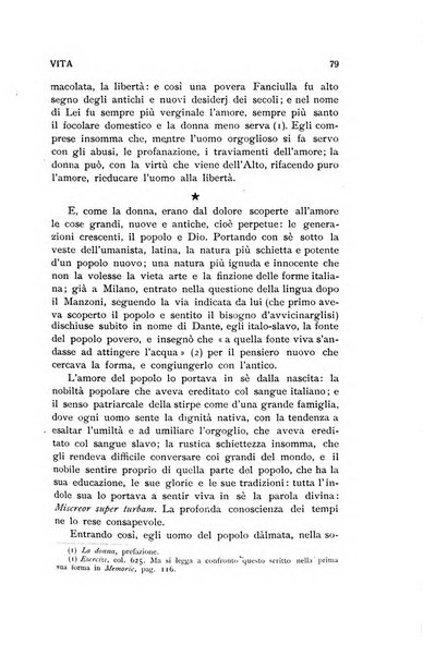 La vita rivista mensile dell'Unione giovanile per la moralità