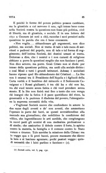 La vita rivista mensile dell'Unione giovanile per la moralità