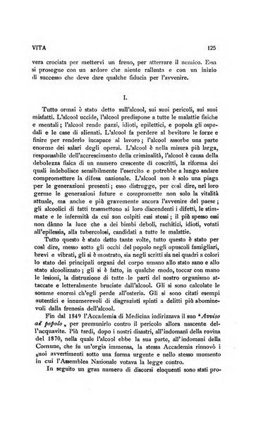 La vita rivista mensile dell'Unione giovanile per la moralità