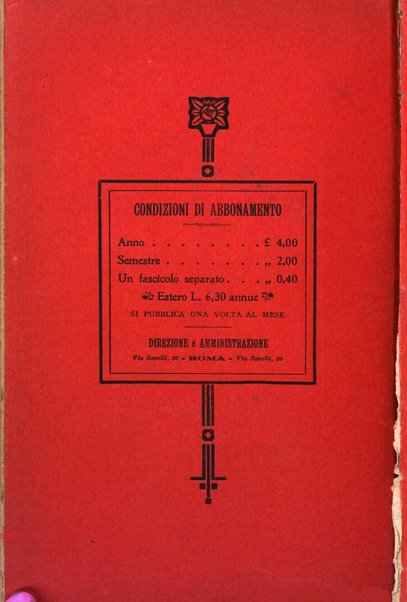 La vita rivista mensile dell'Unione giovanile per la moralità