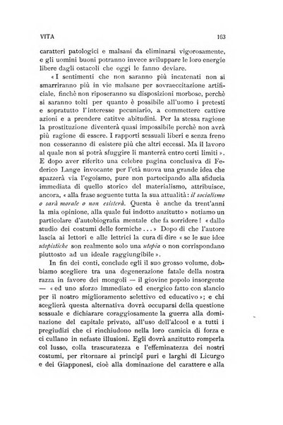 La vita rivista mensile dell'Unione giovanile per la moralità