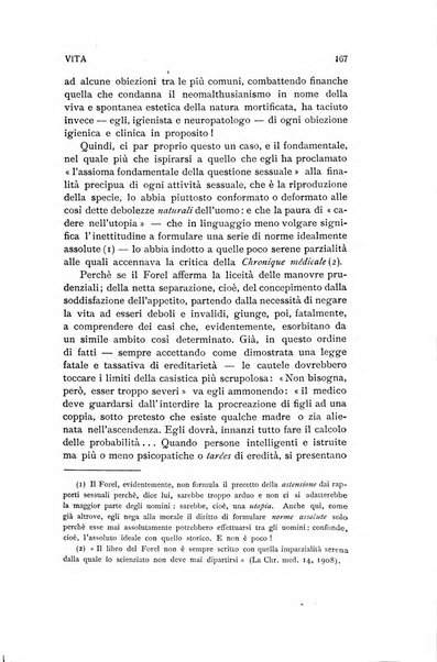 La vita rivista mensile dell'Unione giovanile per la moralità