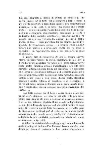 La vita rivista mensile dell'Unione giovanile per la moralità