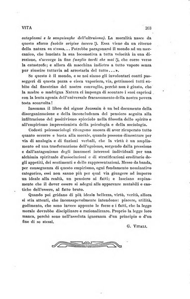 La vita rivista mensile dell'Unione giovanile per la moralità