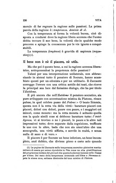 La vita rivista mensile dell'Unione giovanile per la moralità